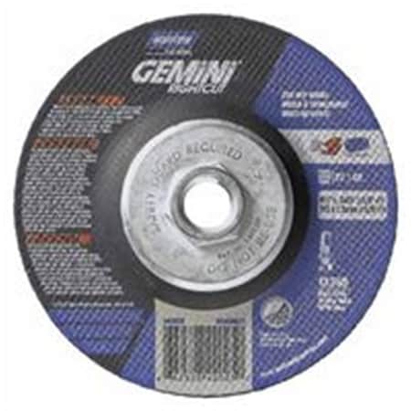4.5 X 0.04 X 0.63 In. Gemini Rightcut Depressed Center Wheel